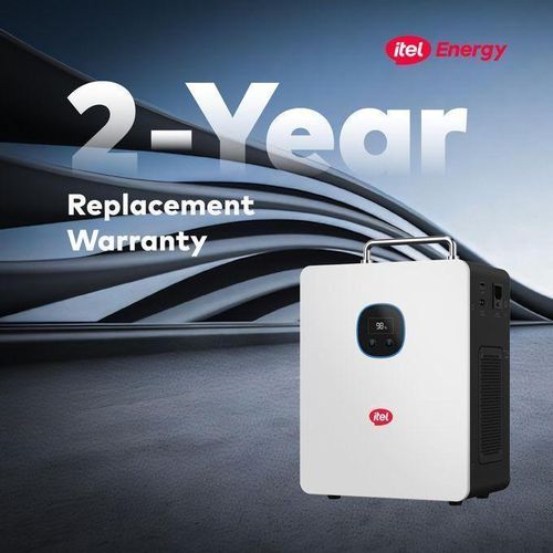 itel Power Tank 500W hybrid Solar Power Station Inverter + 1kWh LiFePO4 Battery